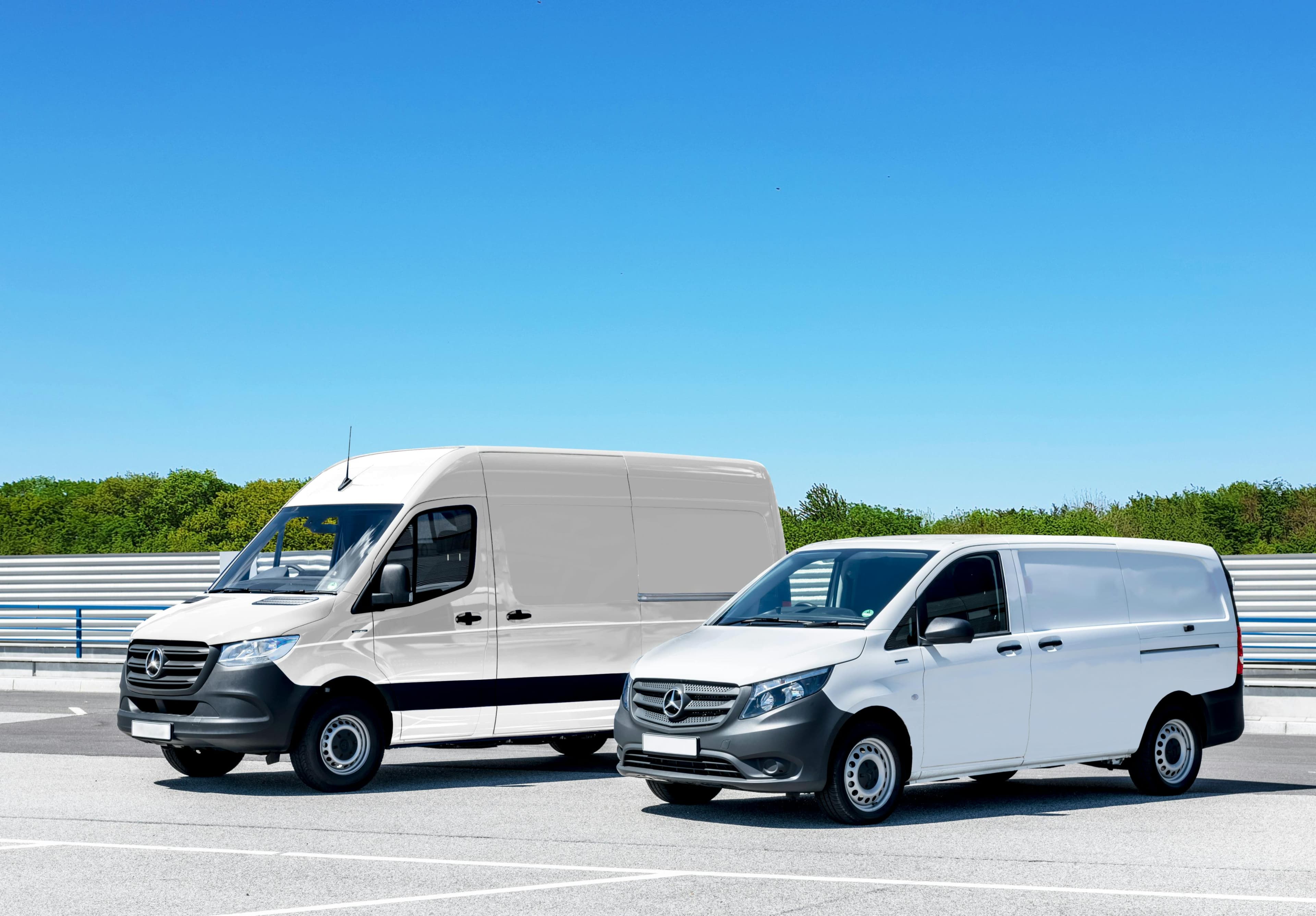 Commercial vans ready for business finance